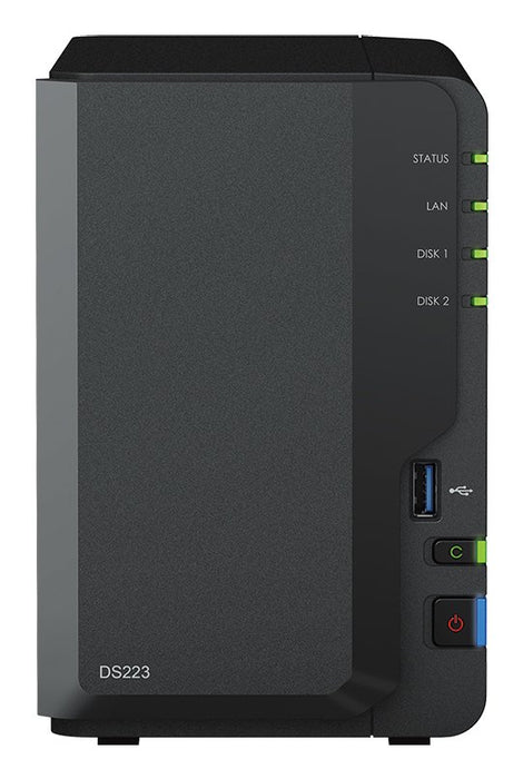 EAN 0846504004775 - Synology DiskStation DS223 servidor de almacenamiento NAS Escritorio Realtek RTD1619B 2 GB DDR4 0 TB imagen 2