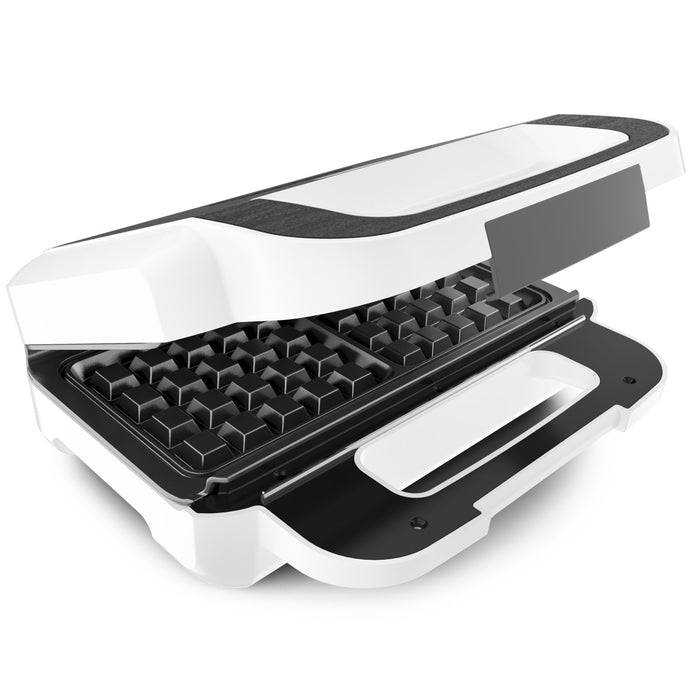 EAN 3045380018921 - Tefal Snack XL SW7011 sandwichera 850 W Blanco, Acero inoxidable imagen 9