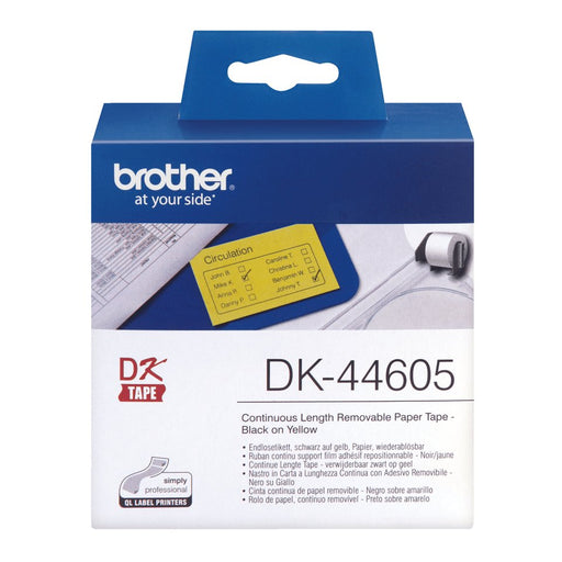 EAN 4977766635158 - Brother DK-44605 etiqueta de impresora Amarillo imagen 2