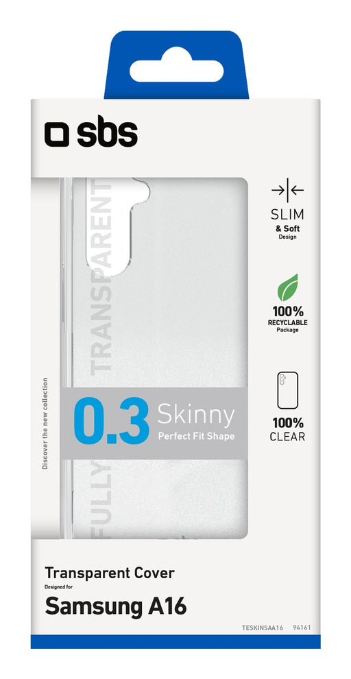 EAN 8018417494161 - SBS TESKINSAA16 funda para teléfono móvil 17 cm (6.7") Transparente imagen 2