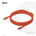 EAN 8719214472634 - CLUB3D CAC-1513 cable USB USB 2.0 USB C Naranja imagen 4