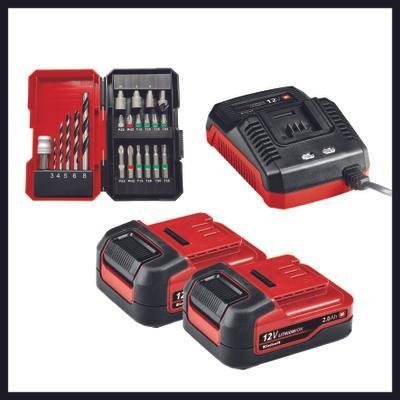 EAN 4006825663617 - Einhell TE-CD 12/1 Li +22+CL (2x2.0Ah) Negro, Metálico, Rojo imagen 5