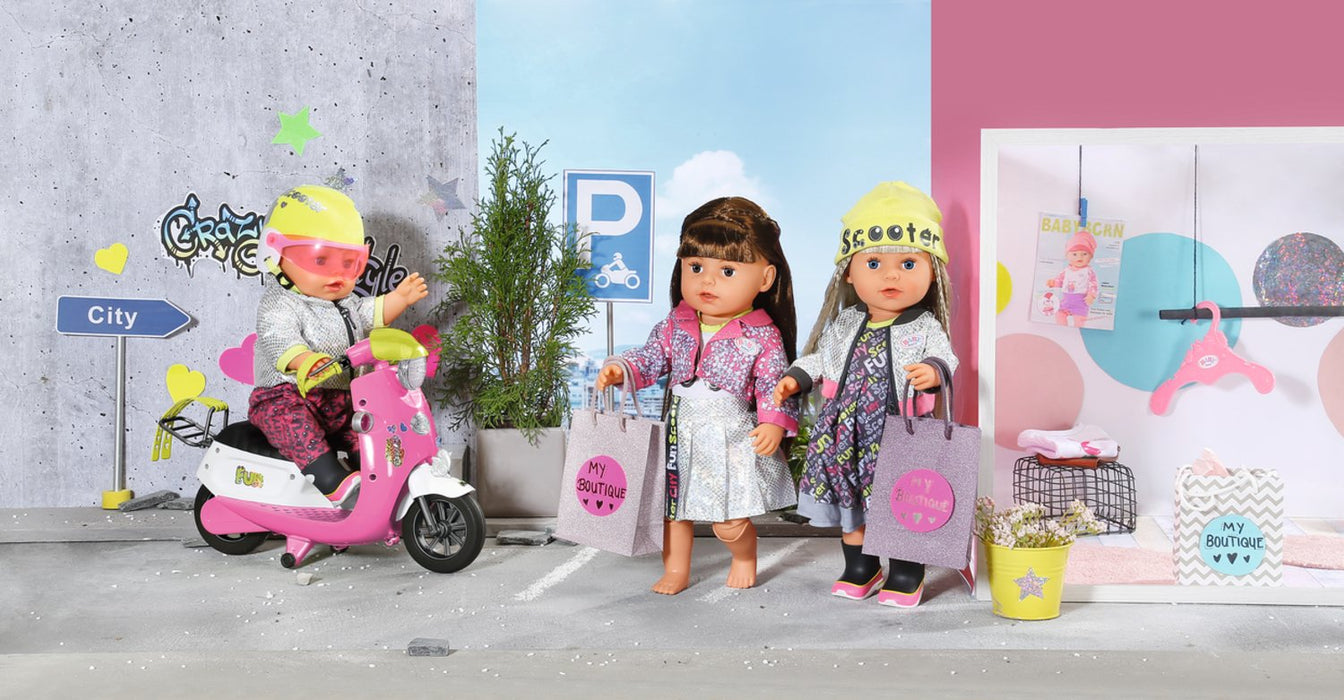 EAN 4001167830215 - BABY born City Deluxe Scooter Combo Scooter de muñeca imagen 21