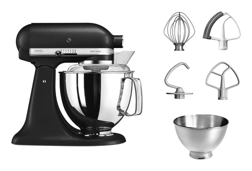 EAN 5413184200466 - KitchenAid Artisan Batidora de varillas 300 W Negro imagen 2