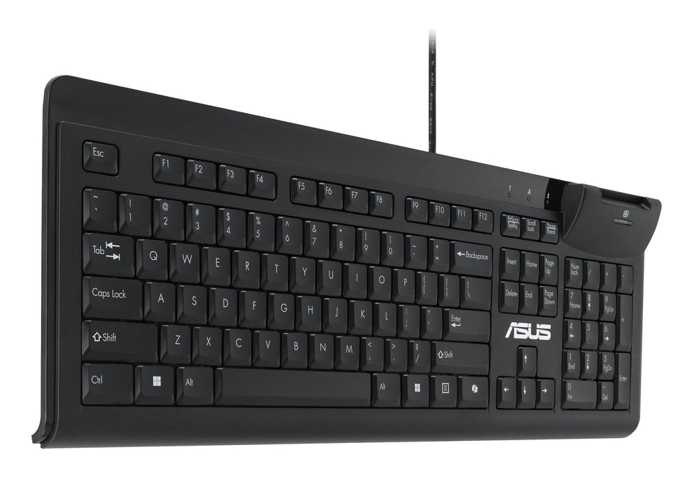 EAN 4711387482230 - ASUS Smart Card Keyboard KU100 teclado Hogar / Oficina USB Negro imagen 3