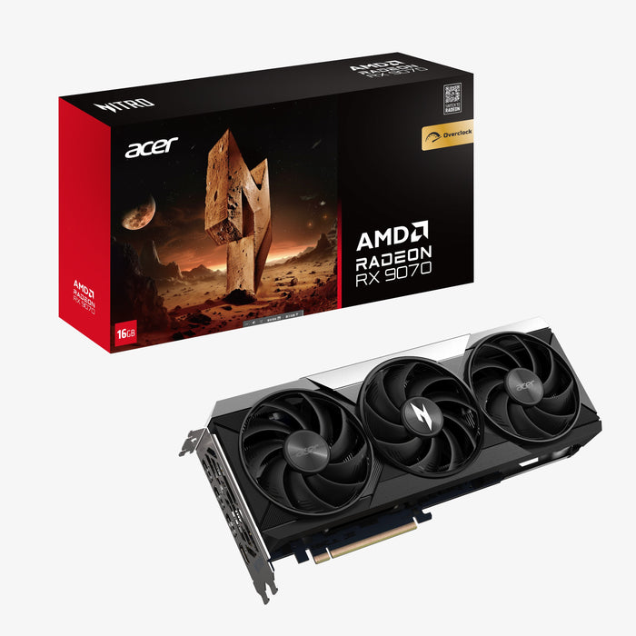 EAN 4711474226624 - Acer Nitro Radeon RX 9070 OC 16GB AMD GDDR6 imagen 1