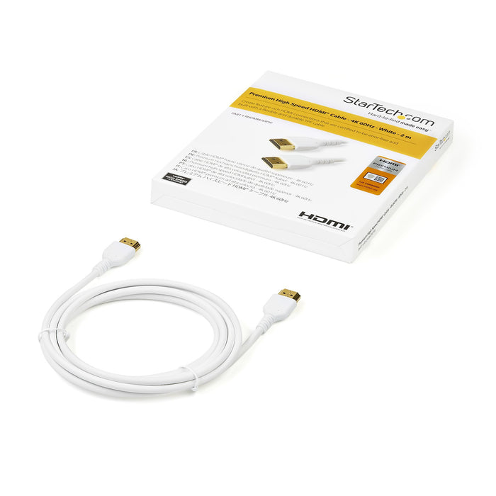 EAN 0065030888127 - StarTech.com RHDMM2MPW cable HDMI HDMI tipo A (Estándar) imagen 4
