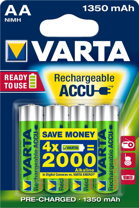 EAN 4008496884346 - Varta Ready2Use HR06 1350 mAh Batería recargable AA Níquel-metal hidruro (NiMH) imagen 1