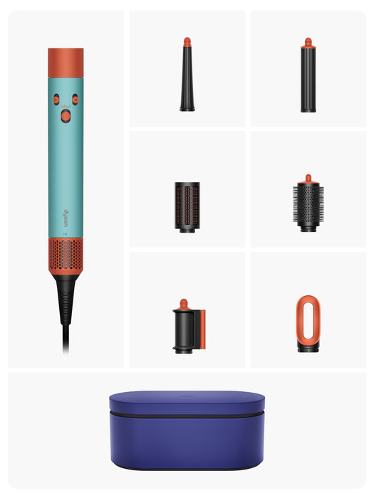 EAN 5025155098943 - Dyson Airwrap Herramienta de peinado con múltiples accesorios Caliente Negro, Azul, Verde, Naranja 1300 W imagen 2