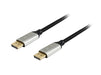 EAN 4015867228210 - Equip 119263 cable DisplayPort 3 m Aluminio, Negro imagen 1