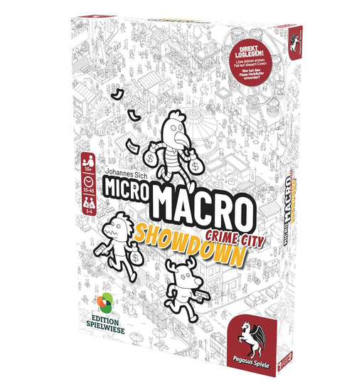 EAN 4250231735851 - Pegasus Spiele MicroMacro: Crime City 4 – Showdown Juego de mesa Familia imagen 2