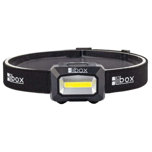 EAN 5902689075001 - Libox LB0107 linterna Negro Linterna con cinta para cabeza LED imagen 2