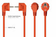 EAN 4066857002310 - Kabelmeister SK0130-O100 cable de transmisión Naranja 10 m Enchufe tipo E+F C13 acoplador imagen 3
