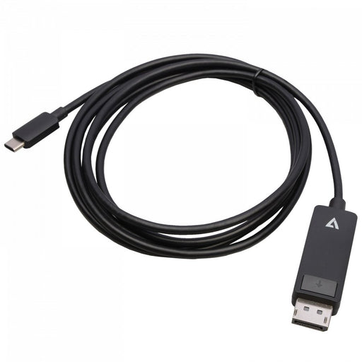 EAN 0662919114720 - V7 V7USBCDP14-2M adaptador de cable de vídeo DisplayPort USB Tipo C Negro imagen 2
