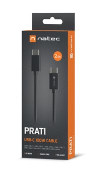 EAN 5901969444285 - NATEC NKA-2147 cable USB USB 2.0 2 m USB C Negro imagen 3