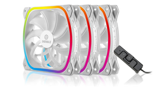 EAN 4713157724311 - Enermax SquA RGB White Carcasa del ordenador Ventilador 12 cm Blanco imagen 1