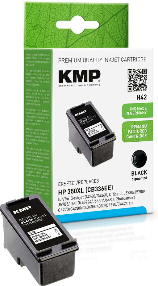 EAN 4011324707502 - KMP H42 cartucho de tinta 1 pieza(s) Negro imagen 1