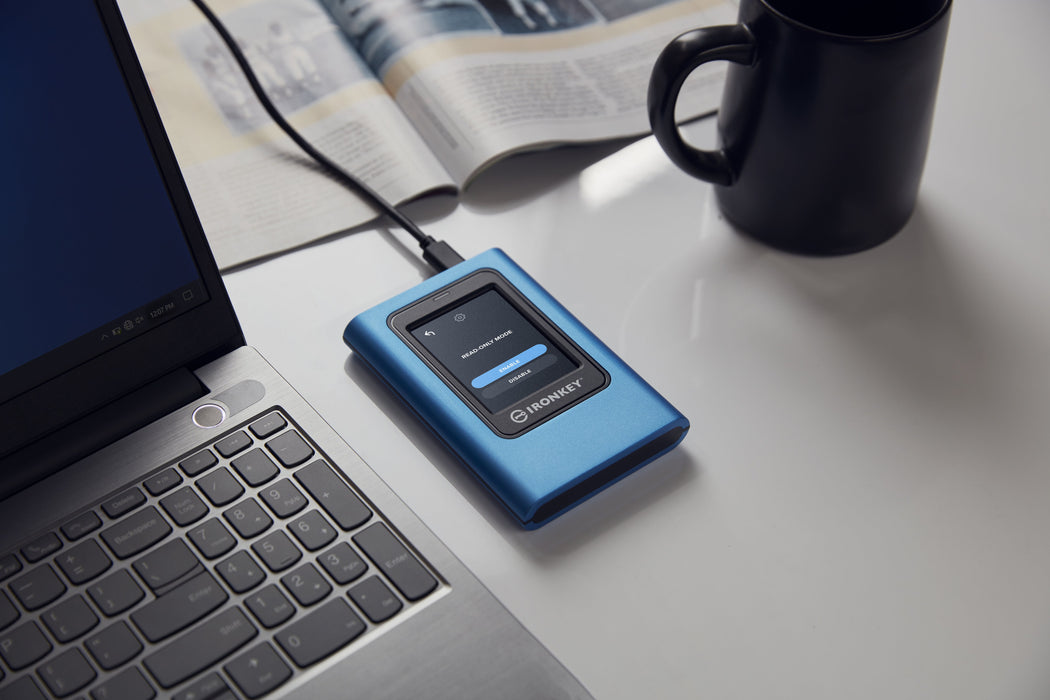 EAN 740617341409 - Kingston Technology IronKey Vault Privacy 80 7,68 TB USB Tipo C 3.2 Gen 1 (3.1 Gen 1) Azul imagen 16