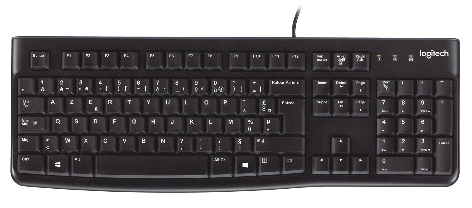 EAN 5099206021440 - Logitech Keyboard K120 for Business teclado Oficina USB AZERTY Belga Negro imagen 1
