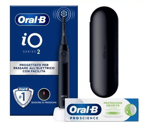 EAN 8700216612159 - Oral-B iO2 Adulto Cepillo dental vibratorio Negro imagen 1