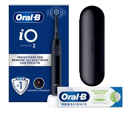 EAN 8700216612159 - Oral-B iO2 Adulto Cepillo dental vibratorio Negro imagen 1