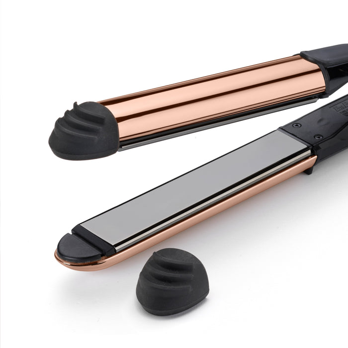 EAN 3030050153385 - BaByliss Straight & Curl Brilliance Rizador de pelo Caliente Negro, Rosa 48 W 3 m imagen 9