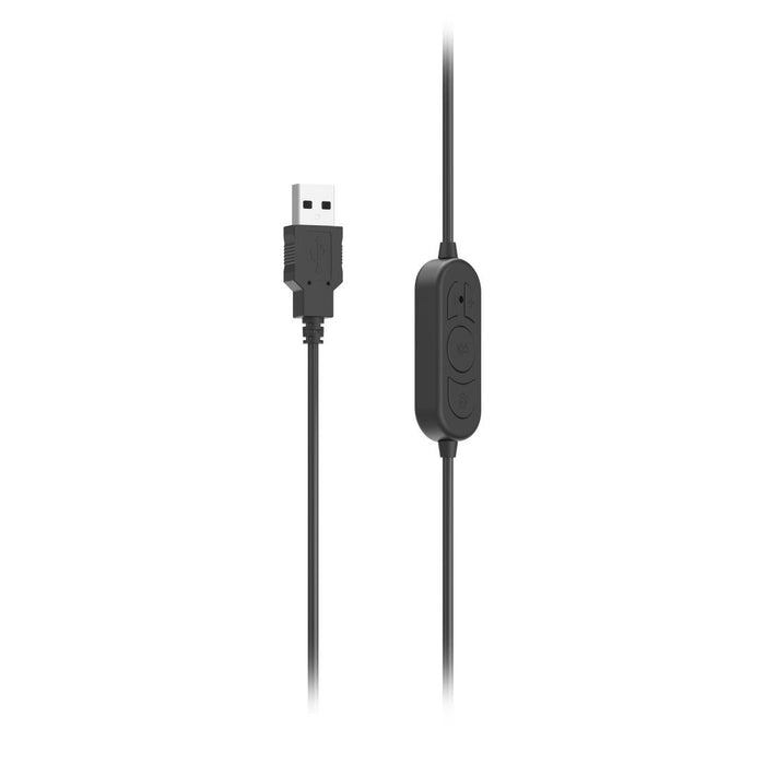 EAN 4047443471680 - Hama HS-USB300 V2 Auriculares Alámbrico Diadema Oficina/Centro de llamadas USB tipo A Negro imagen 2