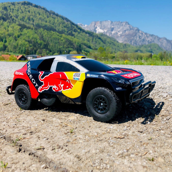 EAN 9003150116547 - Carrera RC Peugeot 08 DKR 16 - Red Bull modelo controlado por radio Coche de carreras de carretera Motor  imagen 2