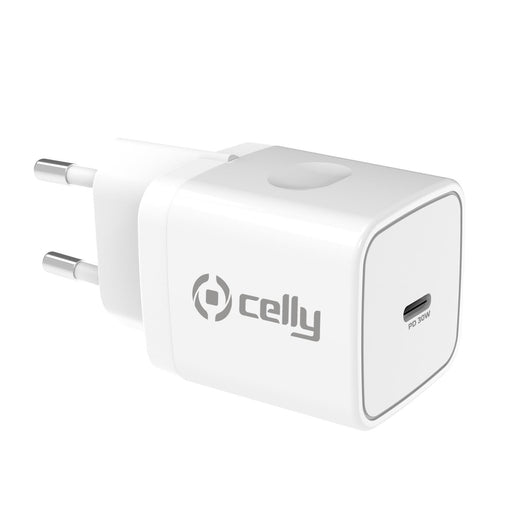 EAN 8021735192329 - Celly TC1USBC30WWH cargador de dispositivo móvil Smartphone, Reloj inteligente, Tableta Blanco Corriente  imagen 1