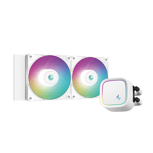 EAN 6933412728290 - DeepCool LE520 WH Procesador Sistema de refrigeración líquida todo en uno 12 cm Blanco 1 pieza(s) imagen 1