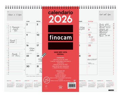 EAN 8422952403128 - Finocam 781310026 calendario Pared imagen 1