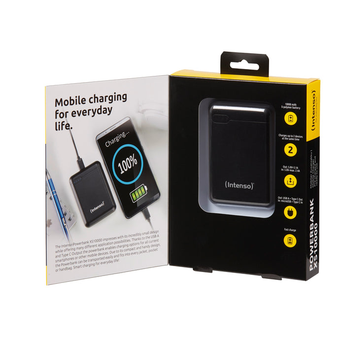 EAN 4034303028375 - Intenso XS10000 Polímero de litio 10000 mAh Negro imagen 3
