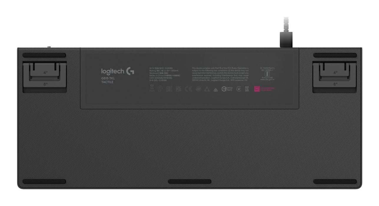 EAN 5099206123175 - Logitech G G515 teclado Juego USB QWERTY Internacional de EE.UU. Negro imagen 5