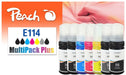 EAN 7640460547689 - Peach 321707 cartucho de tinta 7 pieza(s) Compatible Rendimiento estándar Negro, Cian, Gris, Magenta, Ama imagen 1
