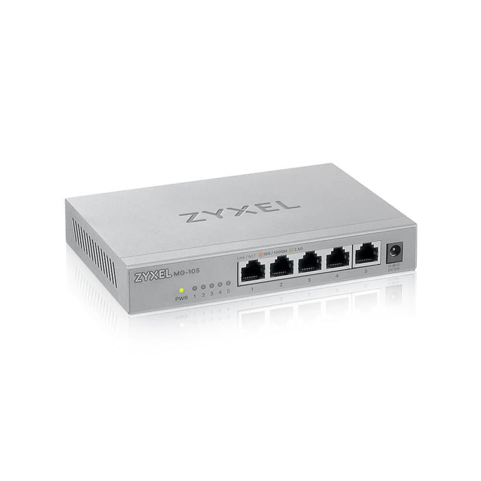 EAN 4718937631117 - Zyxel XMG-105 No administrado 2.5G Ethernet (100/1000/2500) Gris imagen 5
