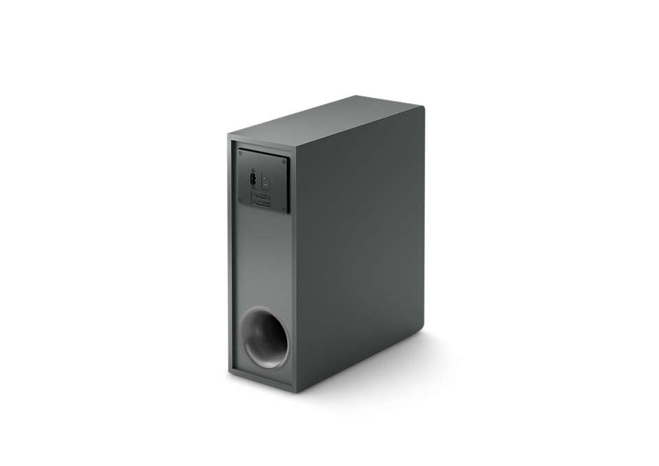 EAN 4895229128255 - Philips TAB8507B/10 altavoz soundbar Antracita 3.1 canales 600 W imagen 9