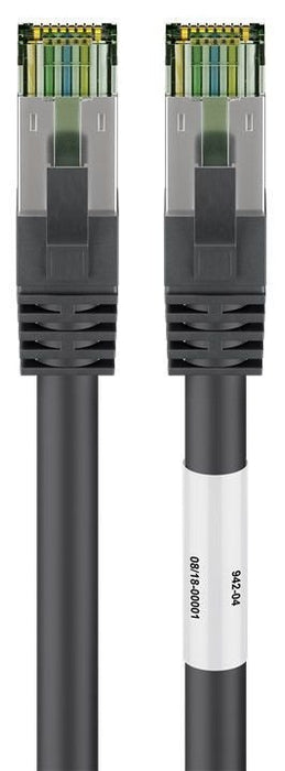 EAN 4040849667213 - Goobay 66721 cable de red Negro 1 m Cat8.1 S/FTP (S-STP) imagen 1