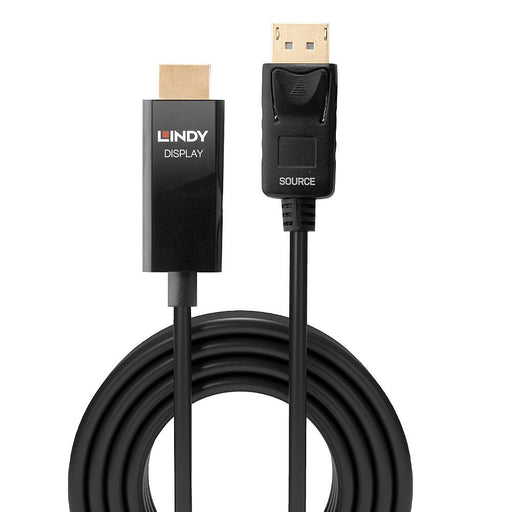 EAN 4002888409285 - Lindy 40928 adaptador de cable de vídeo 5 m DisplayPort HDMI tipo A (Estándar) Negro imagen 2