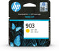 EAN 0889894728845 - HP 903 Yellow Original Ink Cartridge cartucho de tinta 1 pieza(s) Rendimiento estándar imagen 1