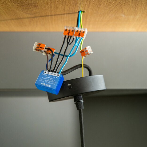 EAN 3800235269138 - Shelly Qubino Wave 1 Mini Interruptor inteligente Azul imagen 4