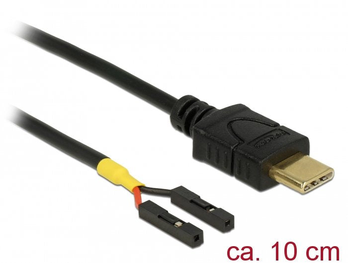 EAN 4043619853946 - DeLOCK 85394 cable USB 0,1 m USB C Negro imagen 1