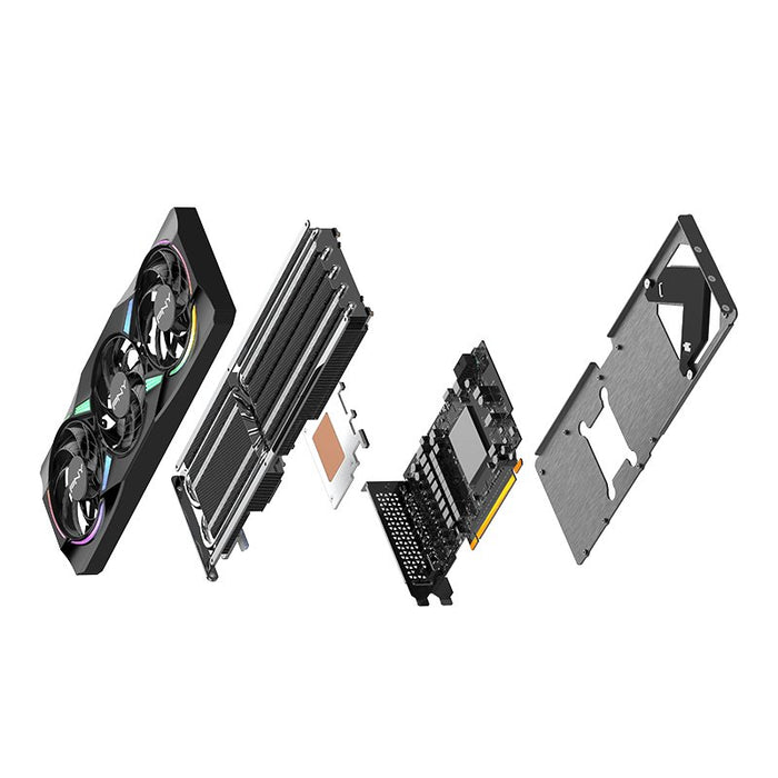 EAN 0751492794440 - PNY GeForce RTX 5070 EPIC-X RGB OC NVIDIA 12 GB GDDR7 imagen 4