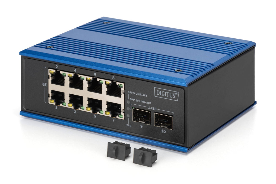 EAN 4016032489269 - Digitus DN-651150 switch No administrado Gigabit Ethernet (10/100/1000) Negro, Azul imagen 4