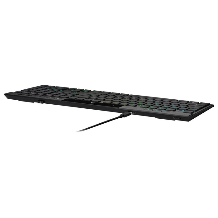 EAN 840006655176 - Corsair K100 AIR teclado Juego USB + RF Wireless + Bluetooth QWERTY Inglés Negro imagen 4
