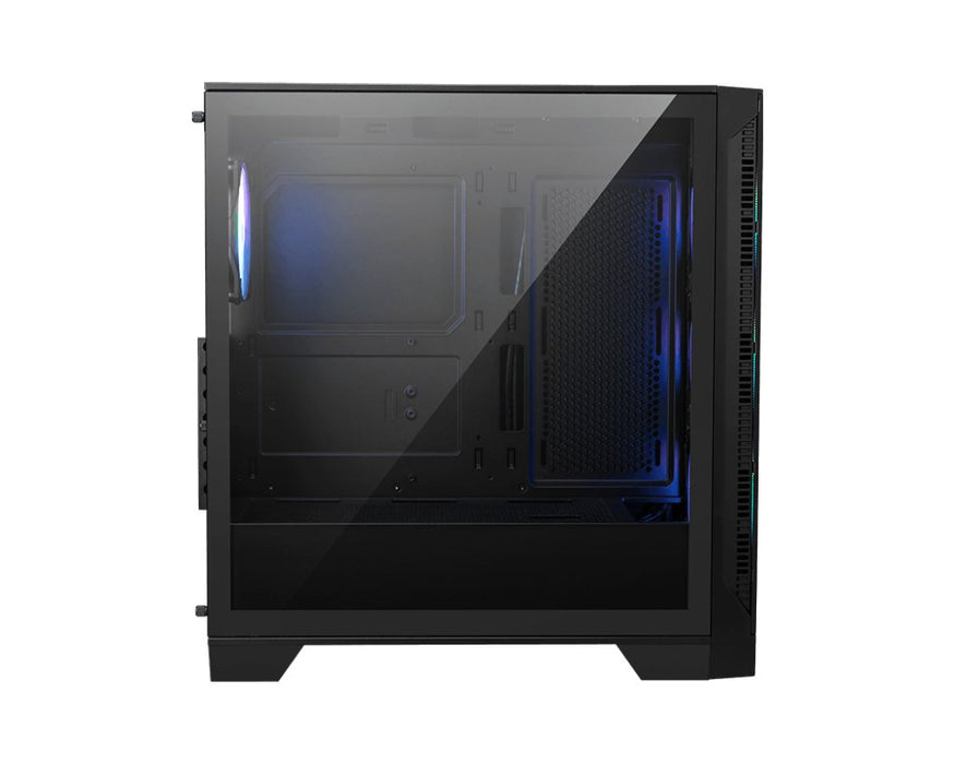 EAN 4711377121552 - MSI MAG Forge 320R AIRFLOW Micro Torre Negro, Transparente imagen 4