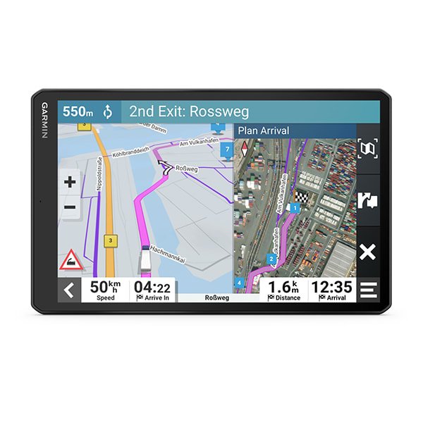 EAN 0753759293772 - Garmin DEZL LGV1010 navegador Fijo 25,6 cm (10.1") TFT Pantalla táctil 554 g Negro imagen 1