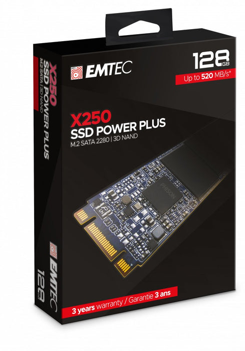 EAN 3126170170422 - Emtec X250 128 GB M.2 Serial ATA III 3D NAND imagen 5