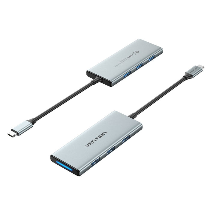 EAN 6922794773769 - Vention TOPHB base para portátil y replicador de puertos Alámbrico USB 3.2 Gen 1 (3.1 Gen 1) Type-C Plata imagen 1