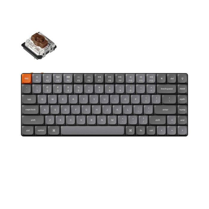 EAN 4895248862734 - Keychron K3 Max teclado Universal USB + RF Wireless + Bluetooth Gris imagen 1