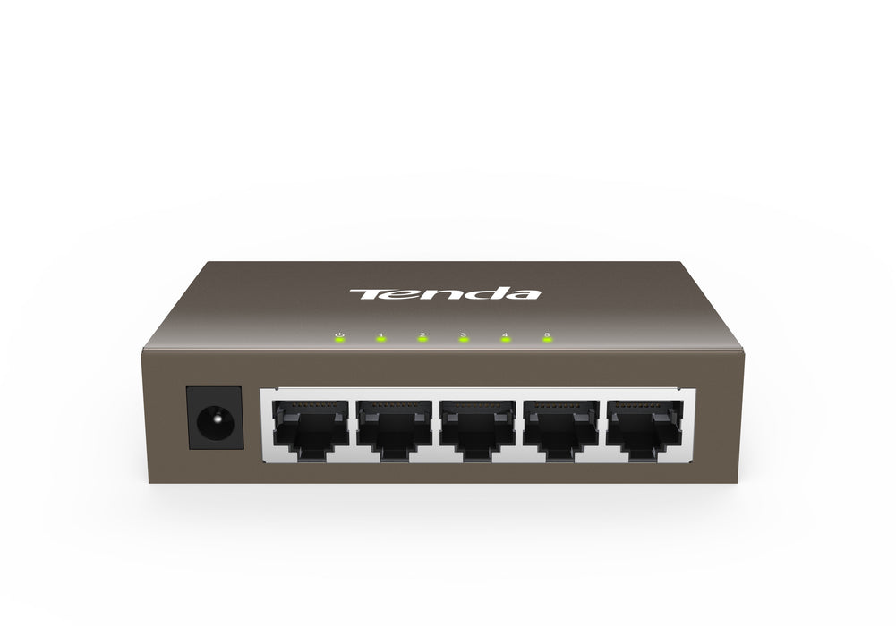 EAN 0885397271024 - Tenda TEG1005D switch No administrado Gigabit Ethernet (10/100/1000) Gris imagen 3